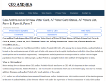 Tablet Screenshot of ceoandhra.net
